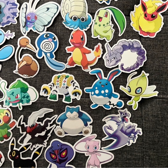 Pokémon Sticker Set 50 pcs Japanese Anime - Picture 4 of 6